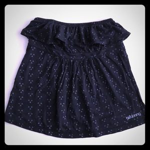 👚BILLABONG black strapless top NEW